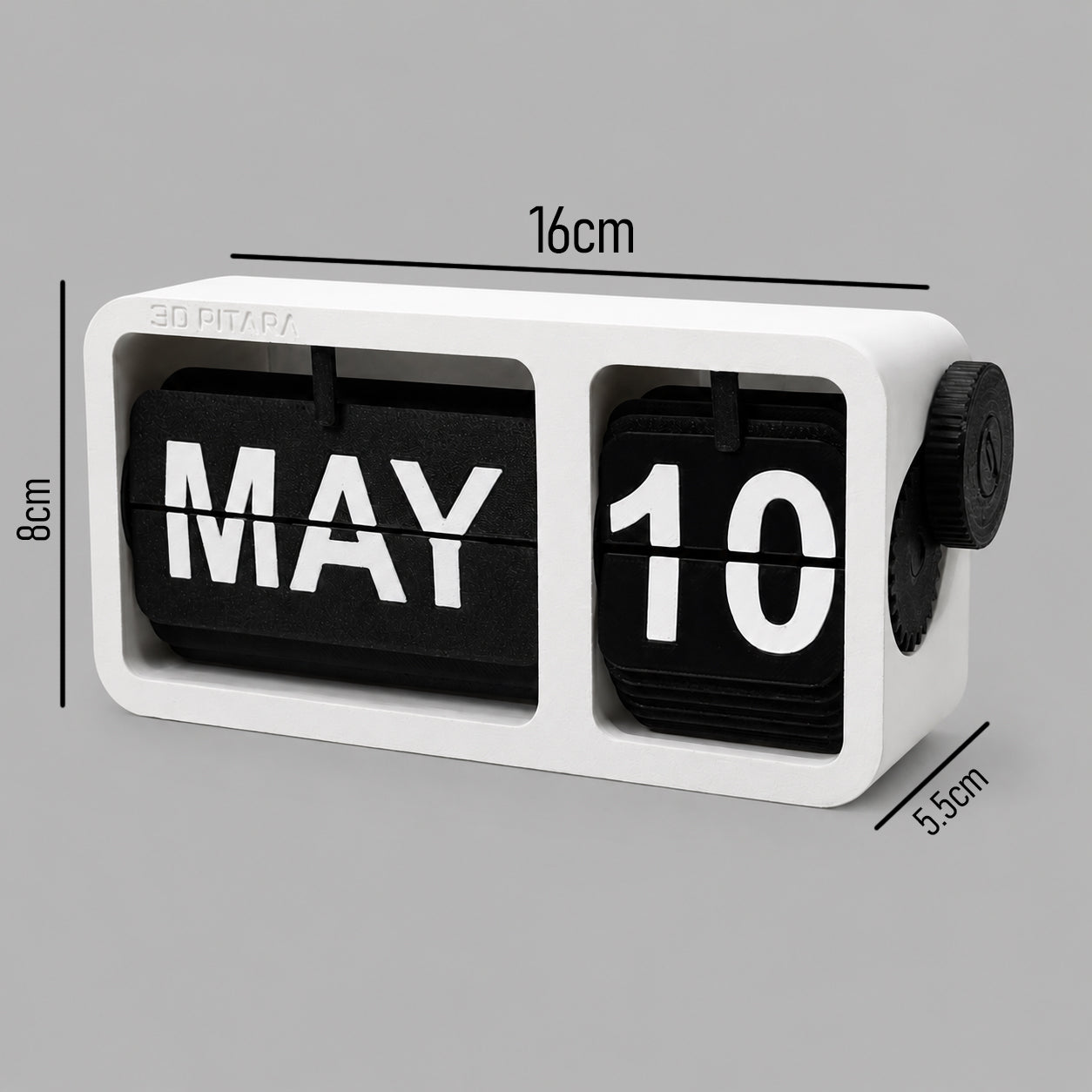Premium Perpetual Flip Calendar – Timeless Desk Decor